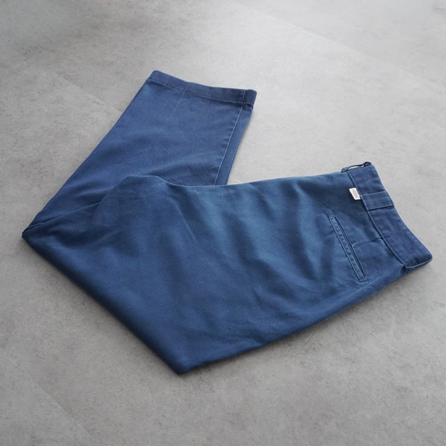 80s Dickies 874 work pants "made in USA" navy [W36L29相当] 古着