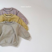 ミミマーケット / mimimarket / ミンクテリートレーナー / 韓国子供服 / キッズ / 26winter〖取寄〗*S~L*