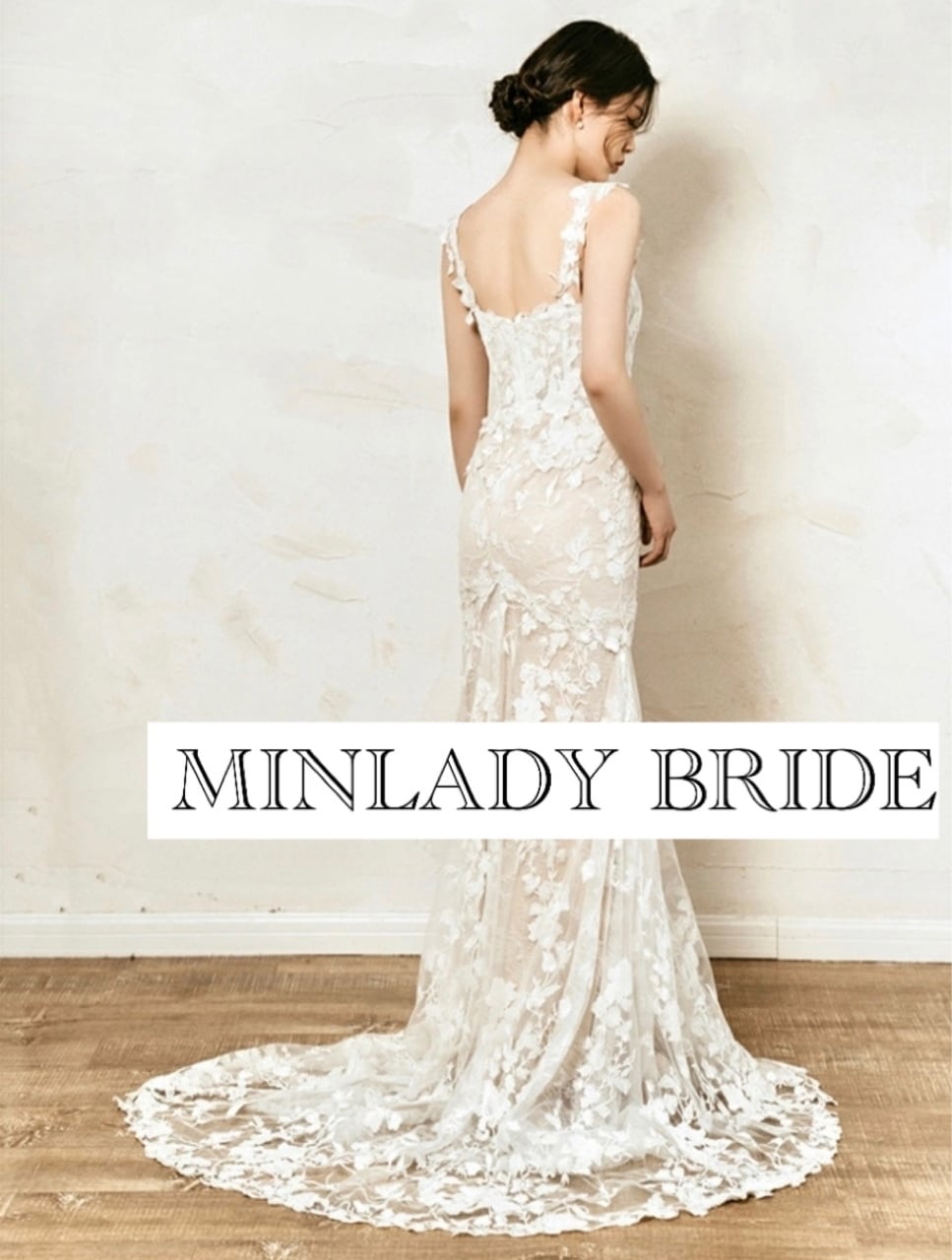 総レース マーメイド ウェディングドレス | MINLADY BRIDE
