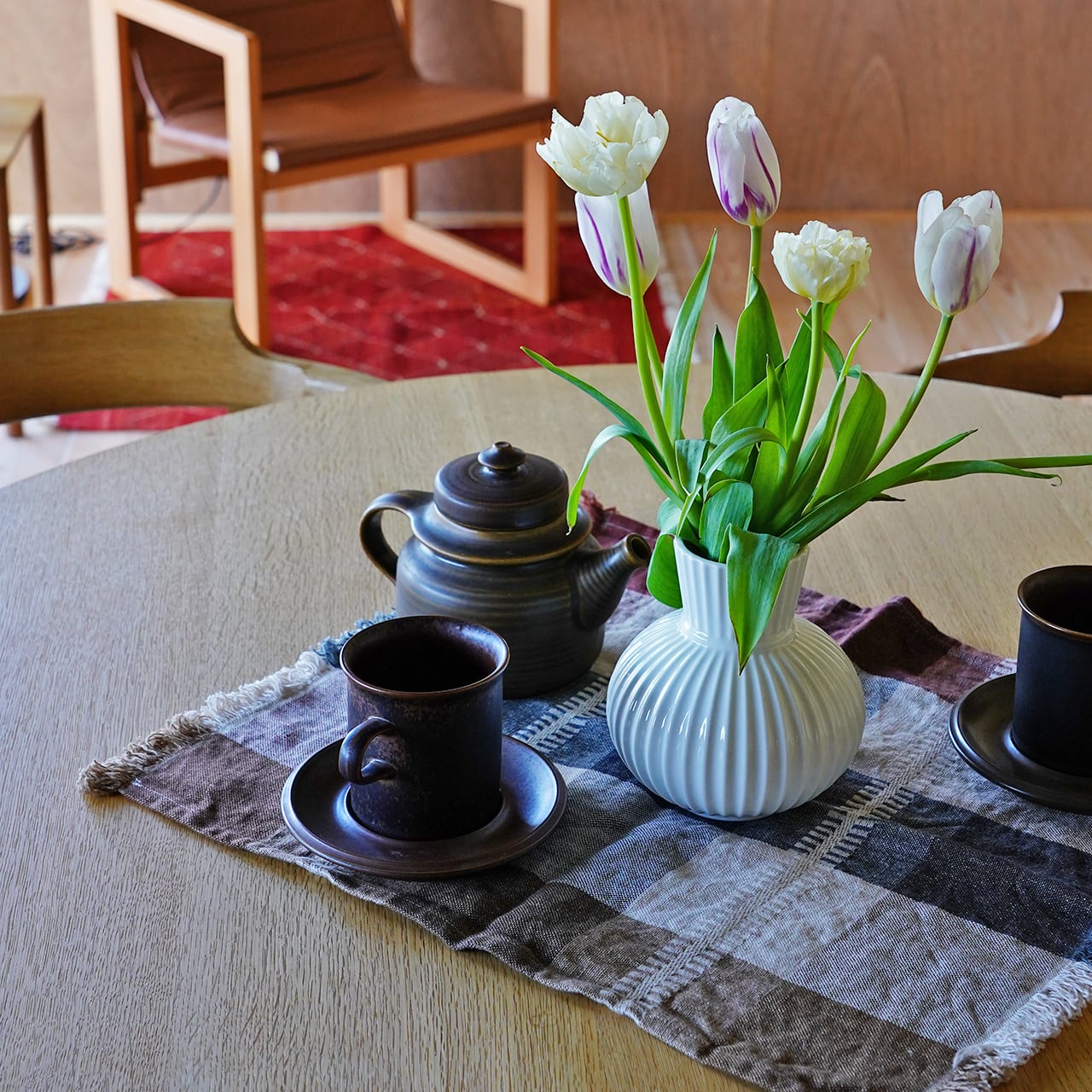 【LIBECO】リべコ/キッチンクロス/Maxine/リネン100%/LIBECO HOME/Table Throw Napkin/43x43cm