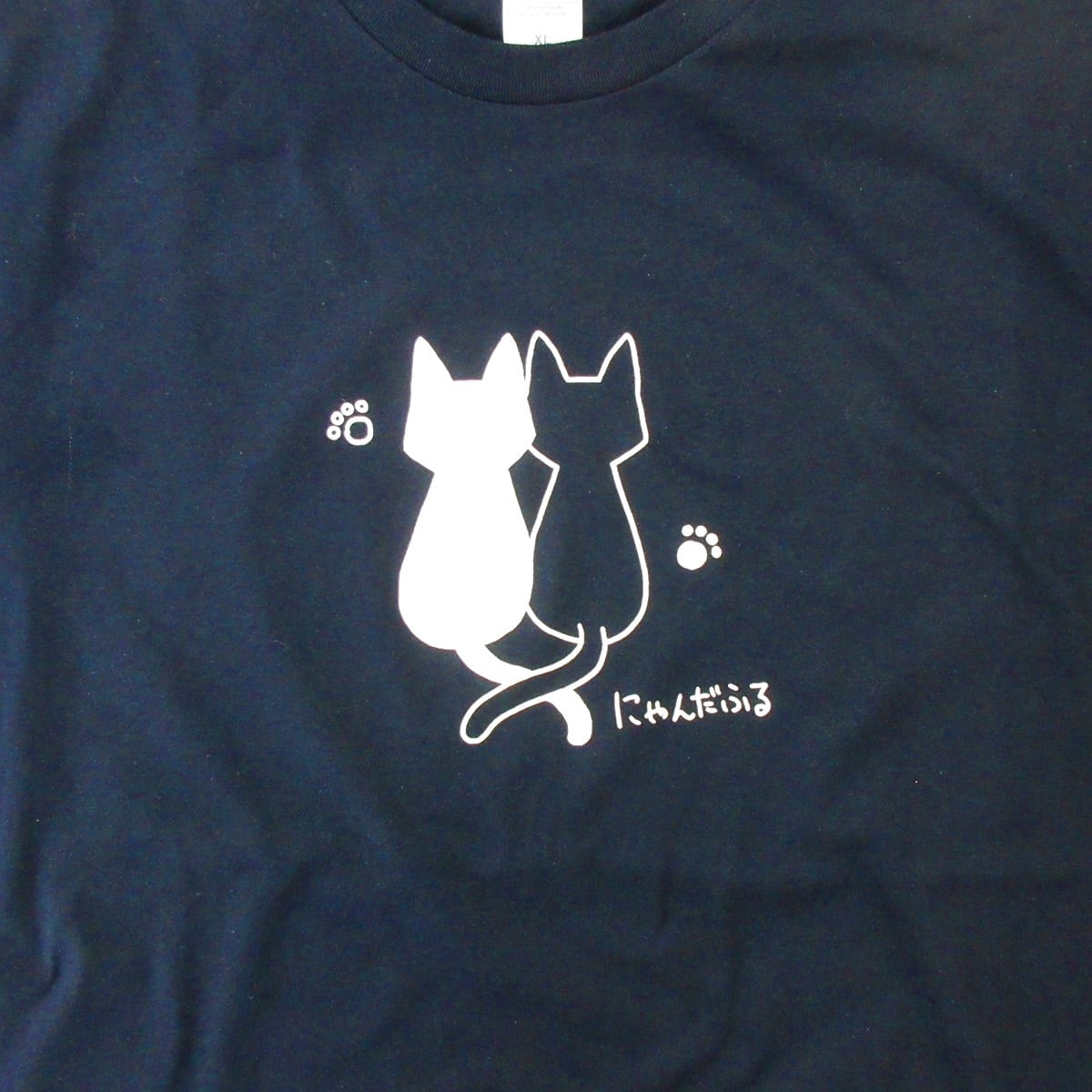 にゃんだふる ネコ 猫 Tシャツ cat07 猫服 ゆるキャラ ねこ柄 猫柄