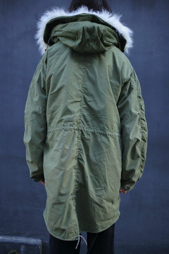【80s】M-65 Mods coat US ARMY] M-65 Mods Coat Fishtail Coat Small-Regular [1980s-] M65