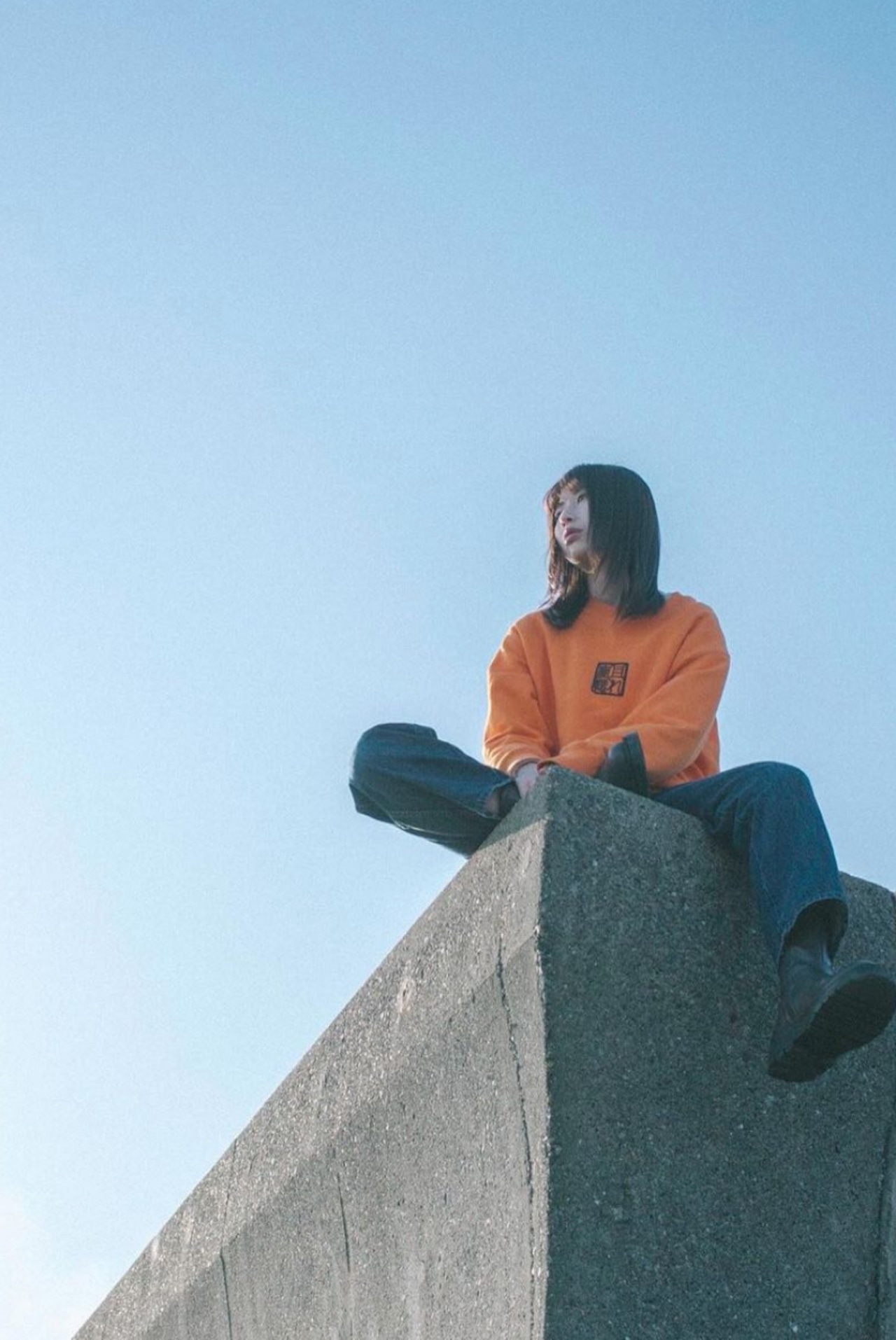 ICEBLUE DENIN PAINTER  PANTS    BLUE