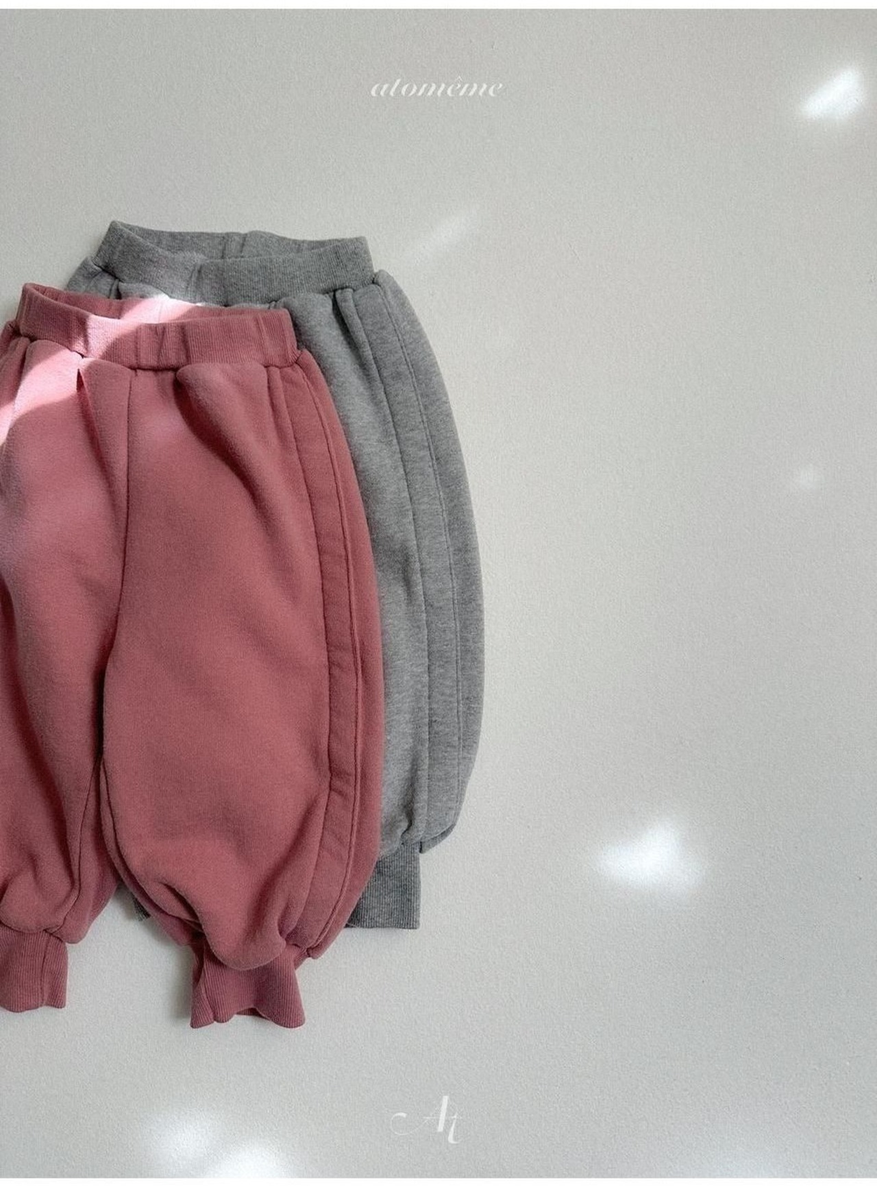 〖取寄〗韓国子供服 / 26winter / atomeme / オリーブシワ加工パンツ / キッズ *S~XL*