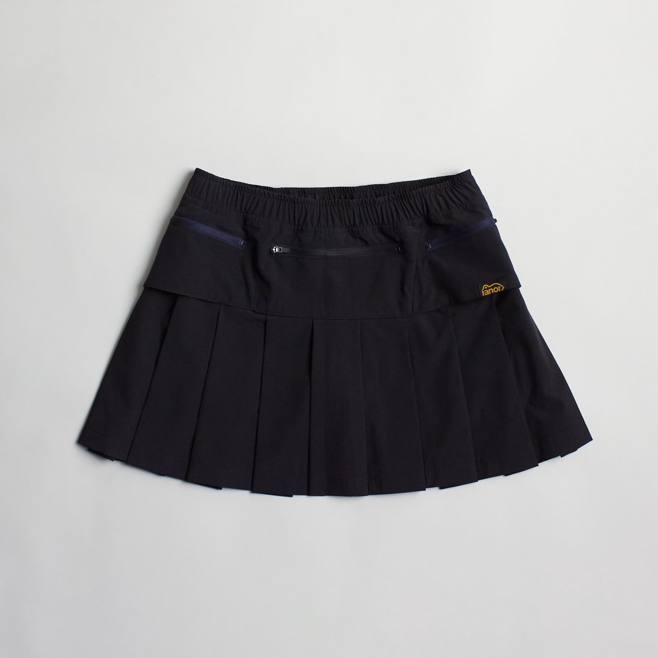 ranor（ラナー） PLEATS SKIRT（プリーツ スカート）ブラック