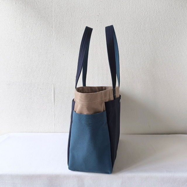 S様用購入ページ「ボックストート」通勤サイズ／倉敷帆布 8号帆布【受注制作】