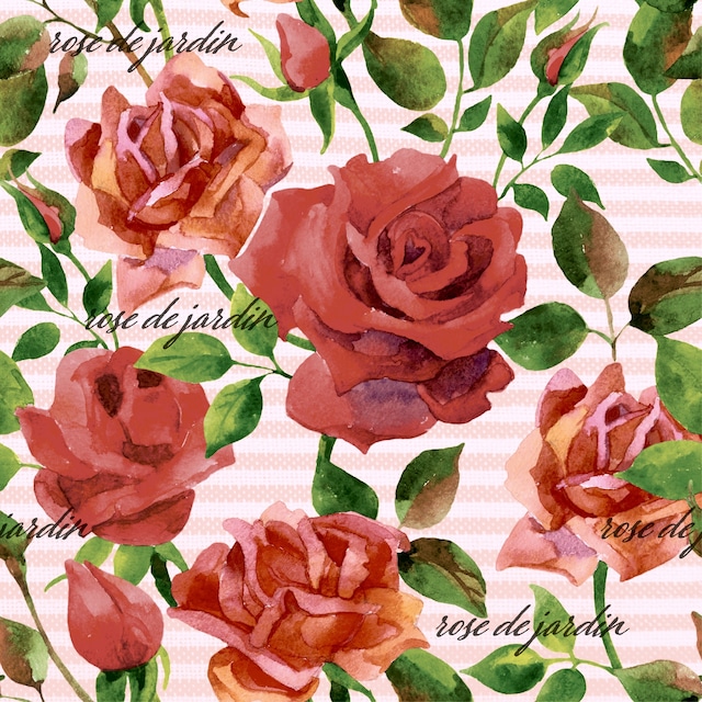 2024春夏【Paper+Design】バラ売り2枚 ランチサイズ ペーパーナプキン Rose Wood ローズ