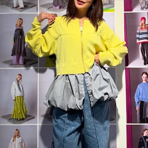 アウラアイラ AULA AILA 2WAY BALLOON KNIT