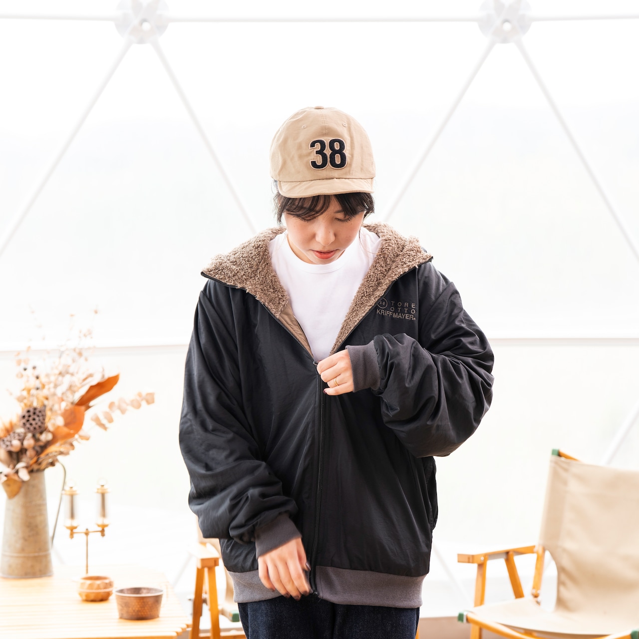 ひっくりジャケット(BLACK)