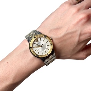 VERSACE quartz watch “Greca Logo”