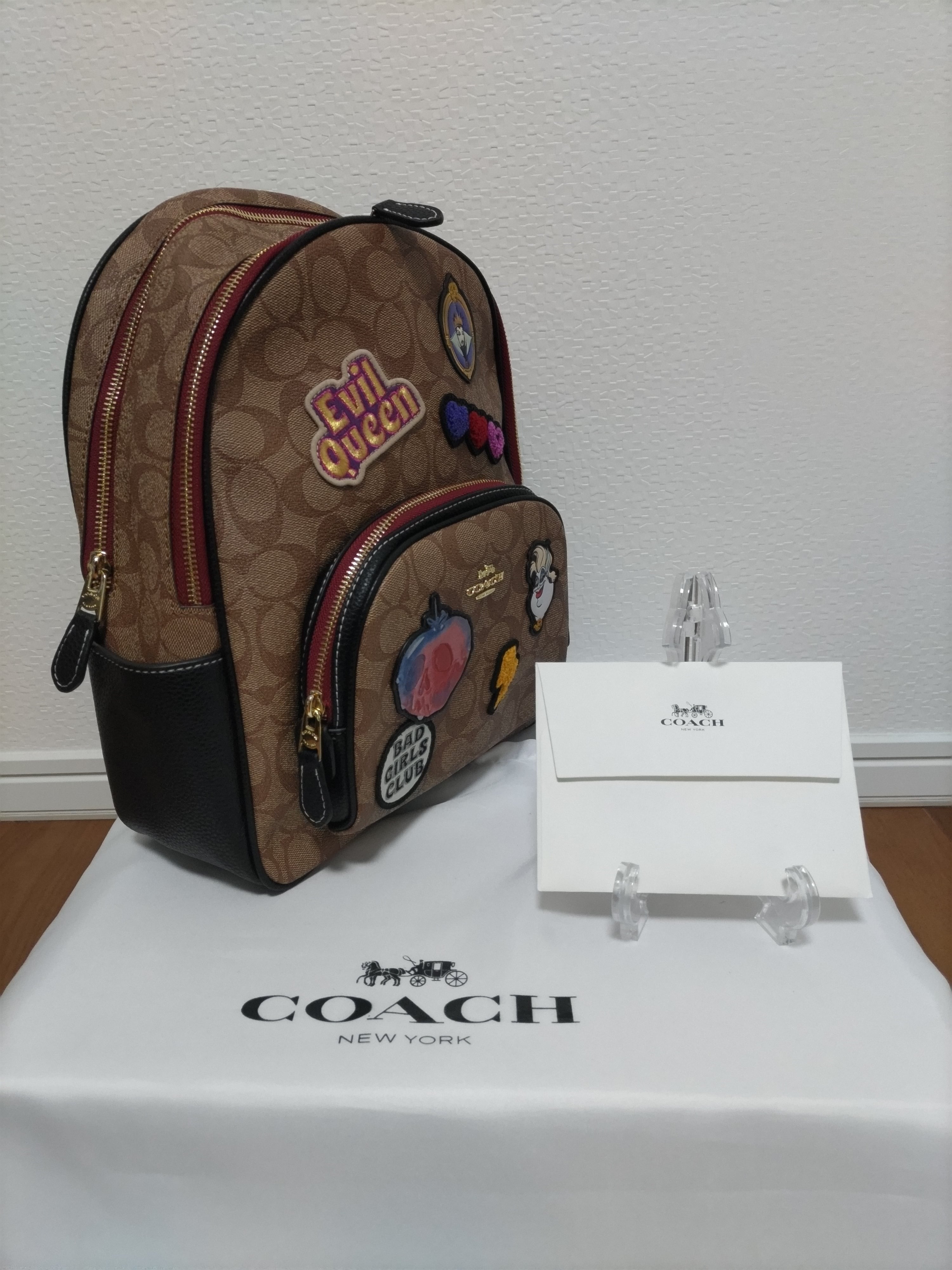 COACH コーチ ディズニー コラボ コート バック パック リュック 新作 