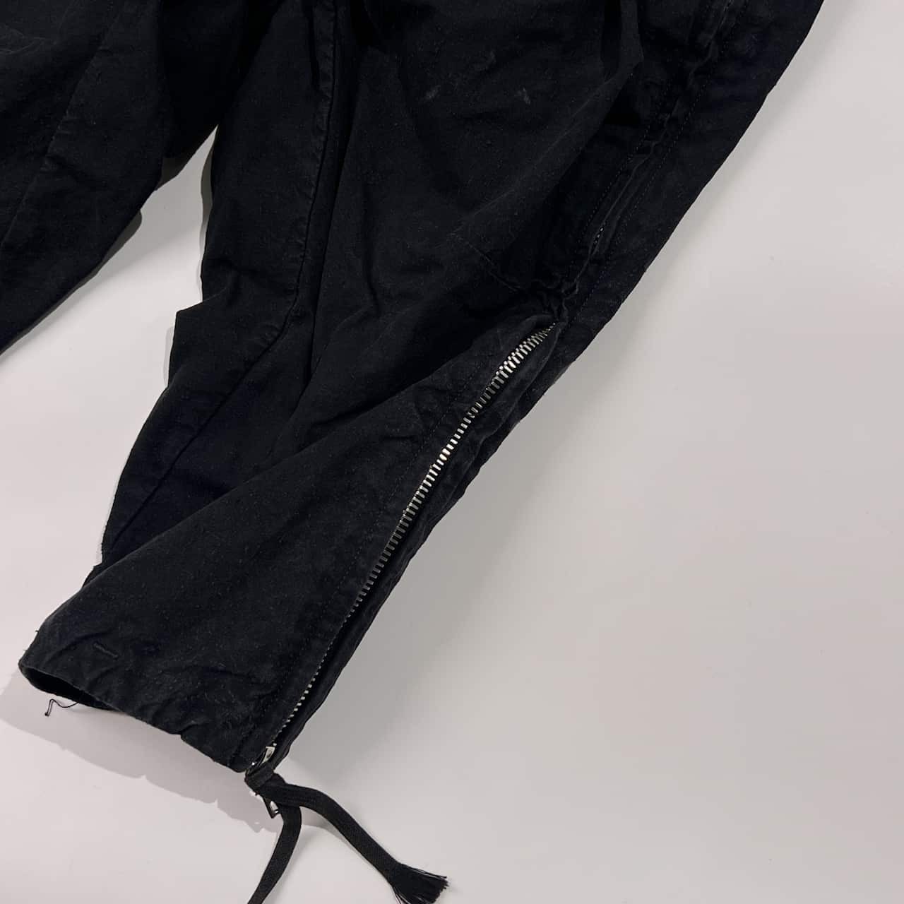 BORIS BIDJAN SABERI ボリスビジャンサベリ サルエルパンツ S/ブラックメンズ