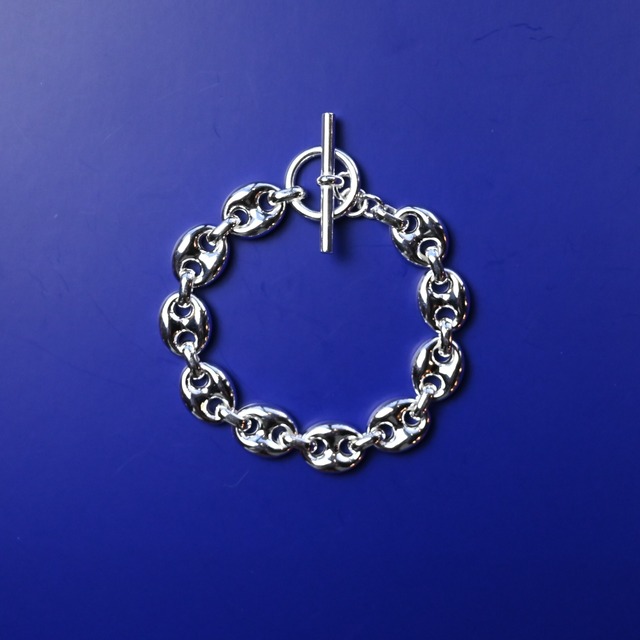INTERIM / MARINA CHAIN T-BAR BRACELET ITALIAN SILVER 925 GRAND