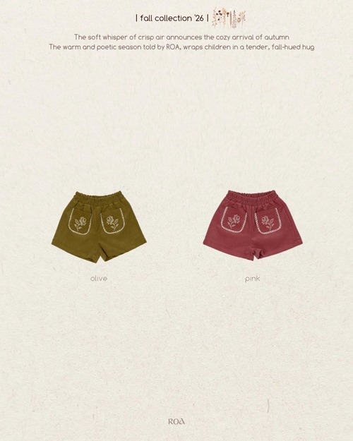 ROA［取寄］moelly pants 26autumn