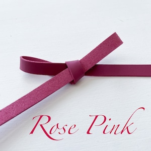 New PU Leather 【Rose Pink】