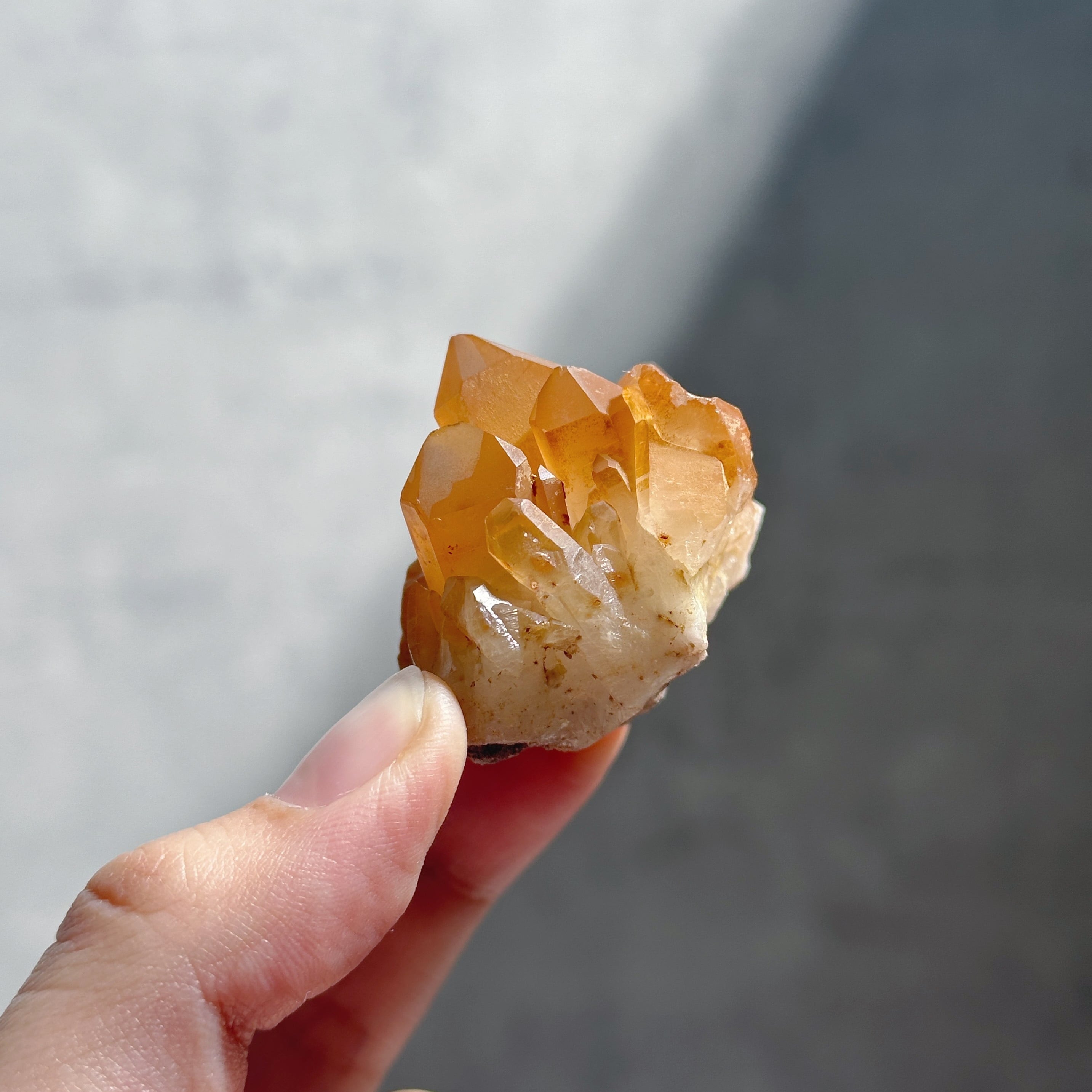 タンジェリンクォーツ クラスター42◇ Tangerine Quartz ◇ 天然石