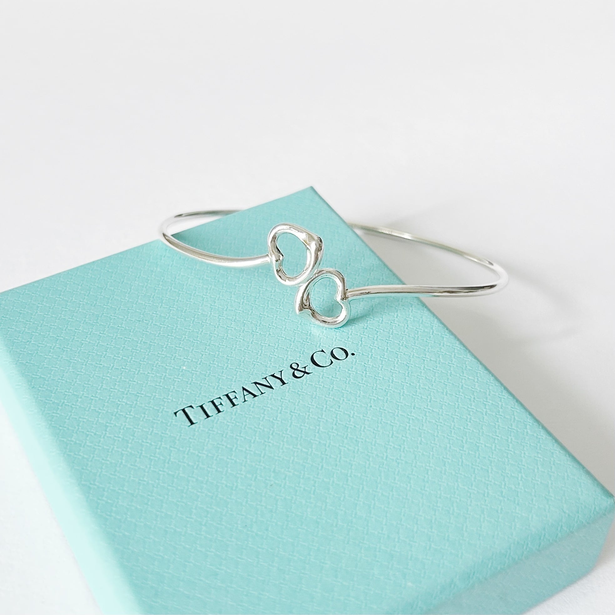 TB7061】Tiffany&Co. 5 open heart bracelet/ティファニー