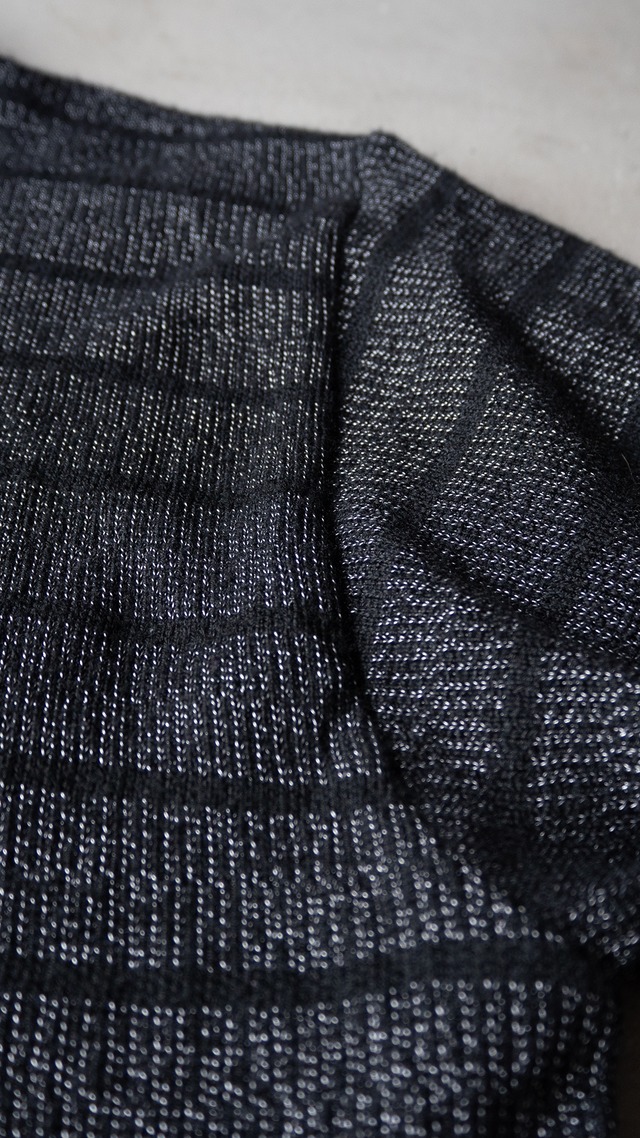 "PRONTO UOMO" '90s vintage Acrylic wool polo knit