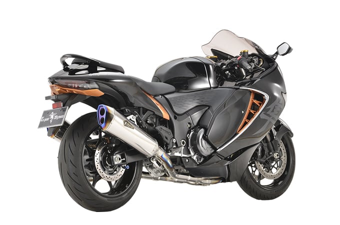 Hayabusa('21～) GT SPEC チタン フルエキゾースト ツイン チタン