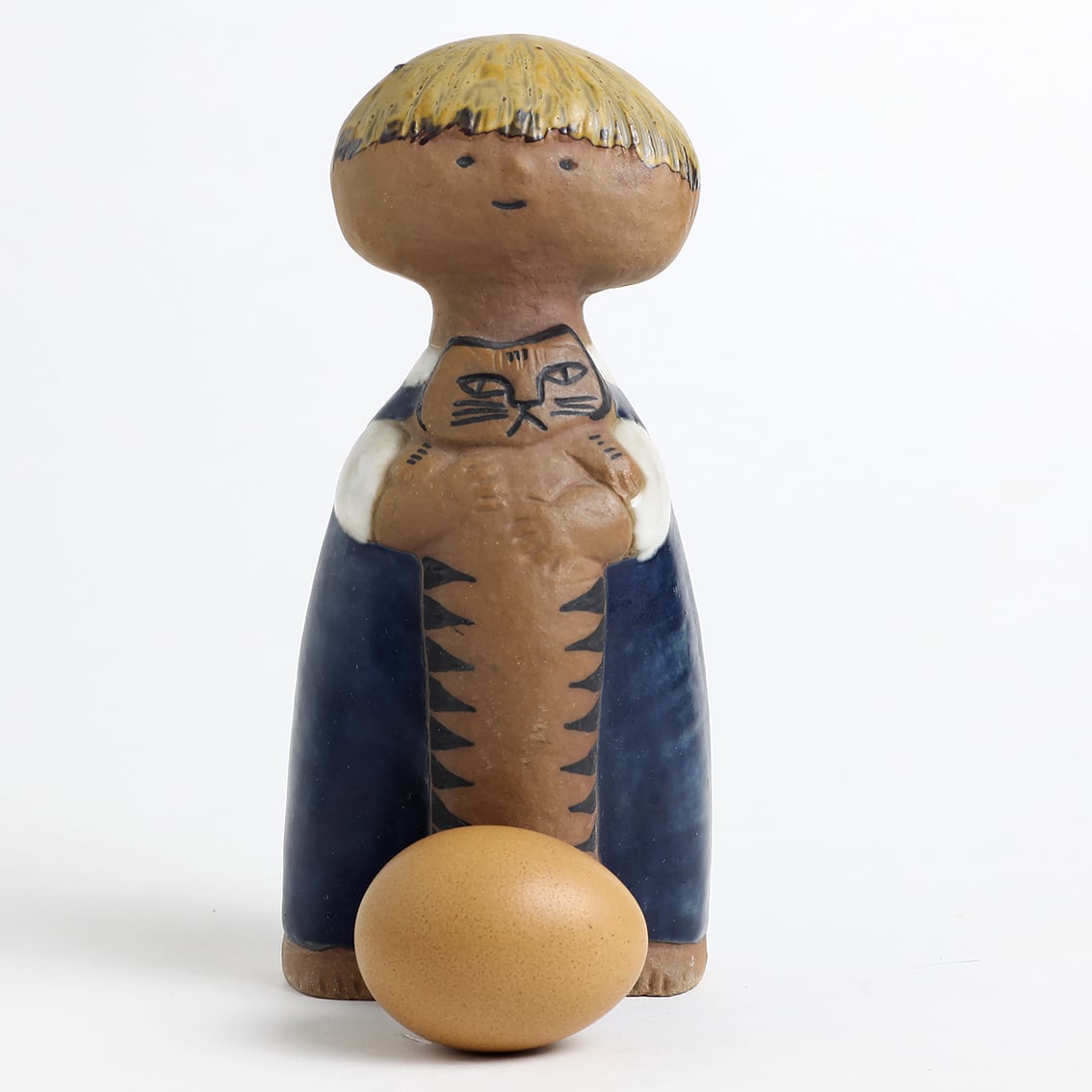 Lisa Larson リサラーソン UNGAR Pelle ペレ 少年と猫 Lisa Larson リサラーソン UNGAR Pelle ペレ 少年と猫