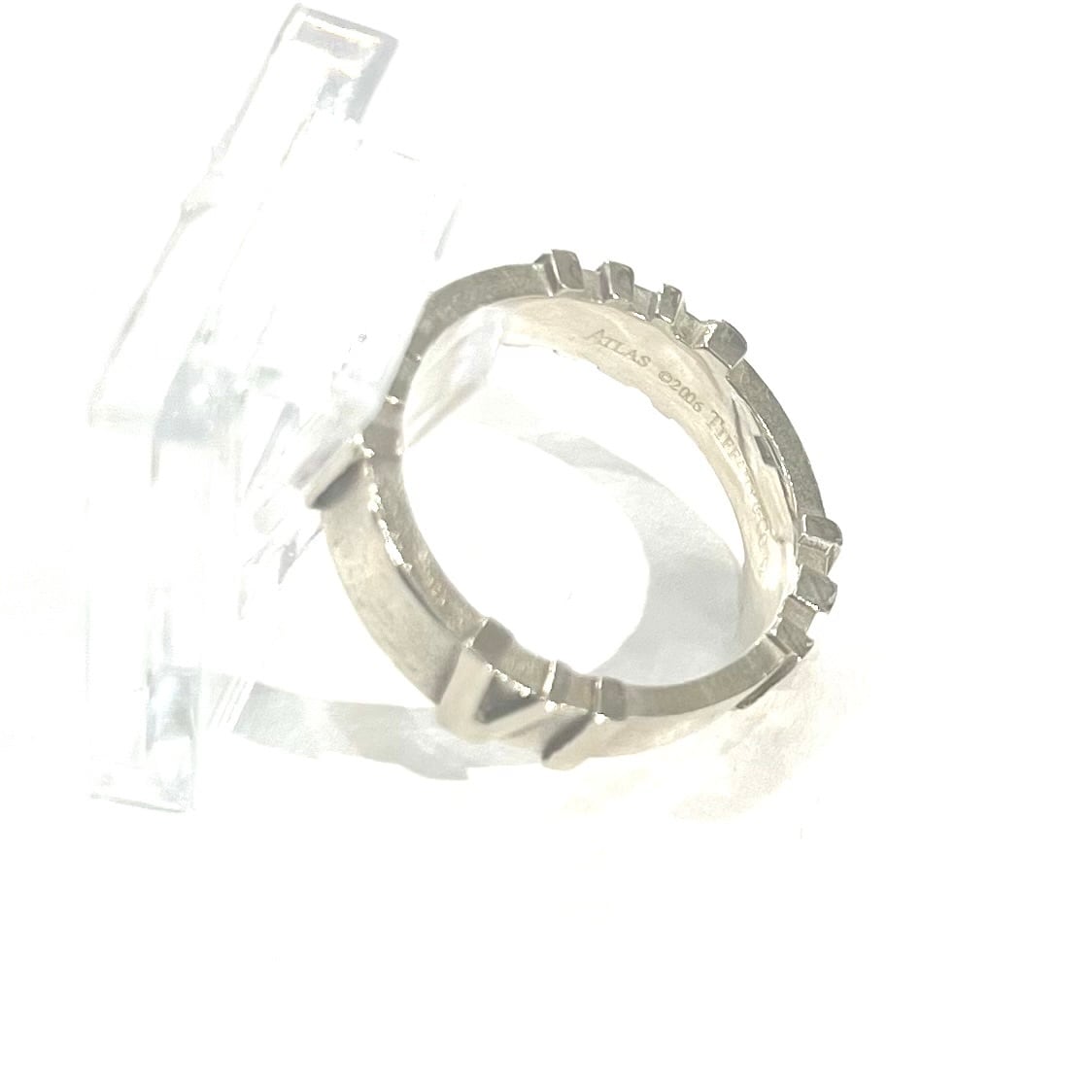 TIFFANY&CO.】【8号】2531 ティファニー アトラスリング指輪 2006年