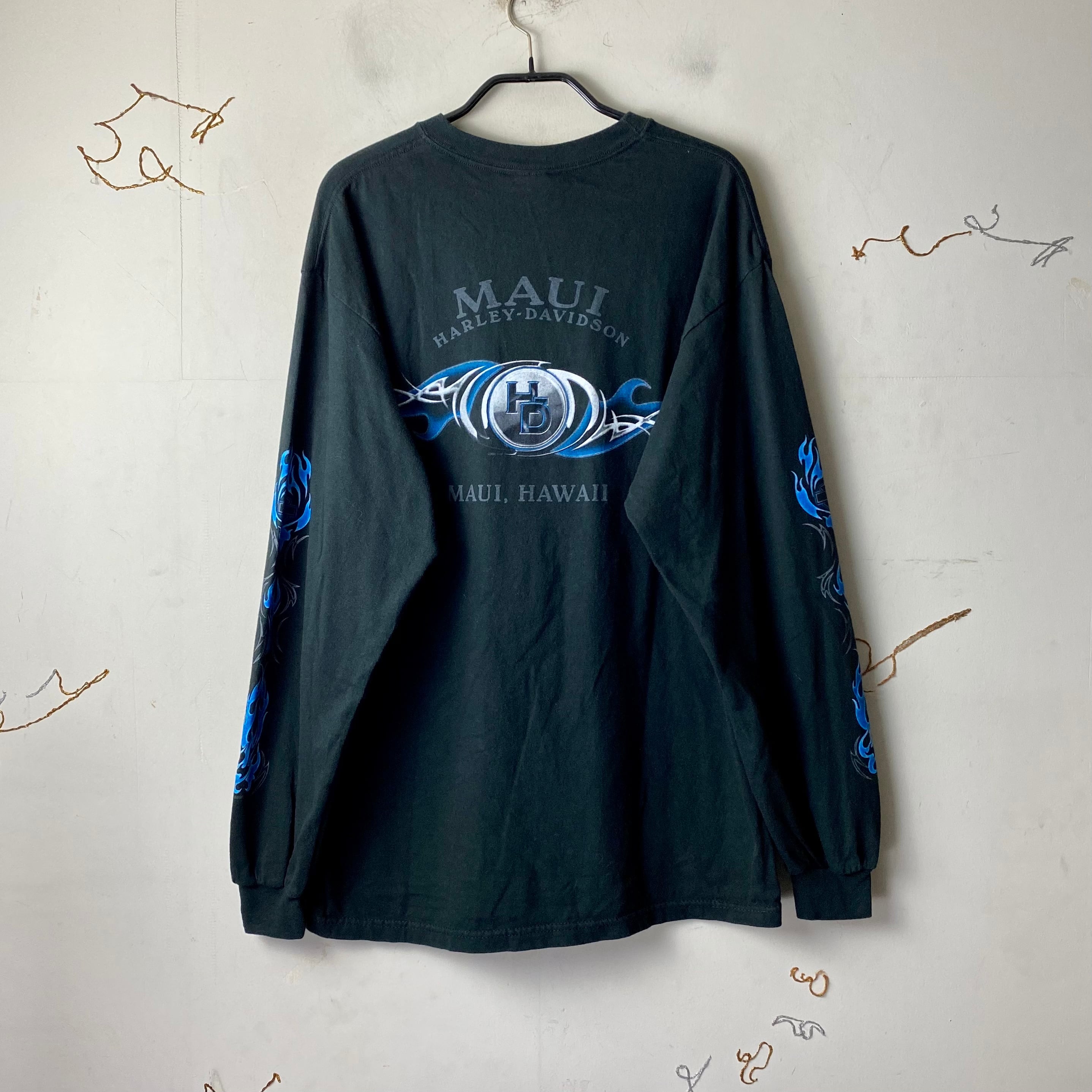 2004's HARLEY-DAVIDSON long sleeves tee | NOIR ONLINE