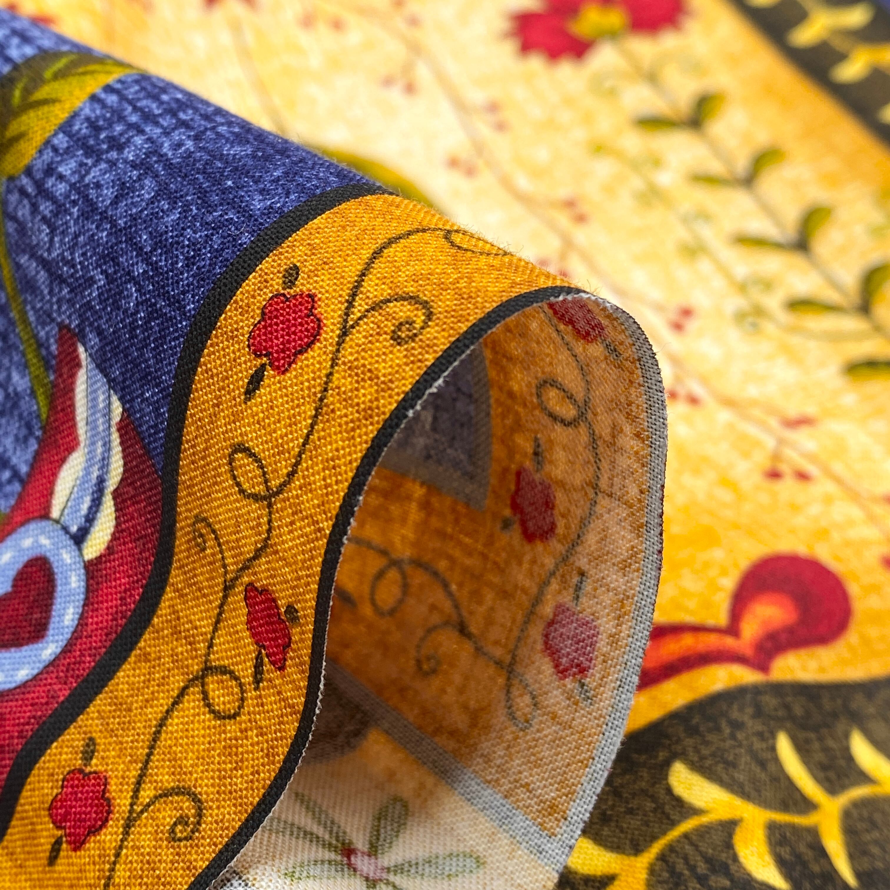 USAコットン ヴィンテージ Classic Folk アメリカンフォークアート