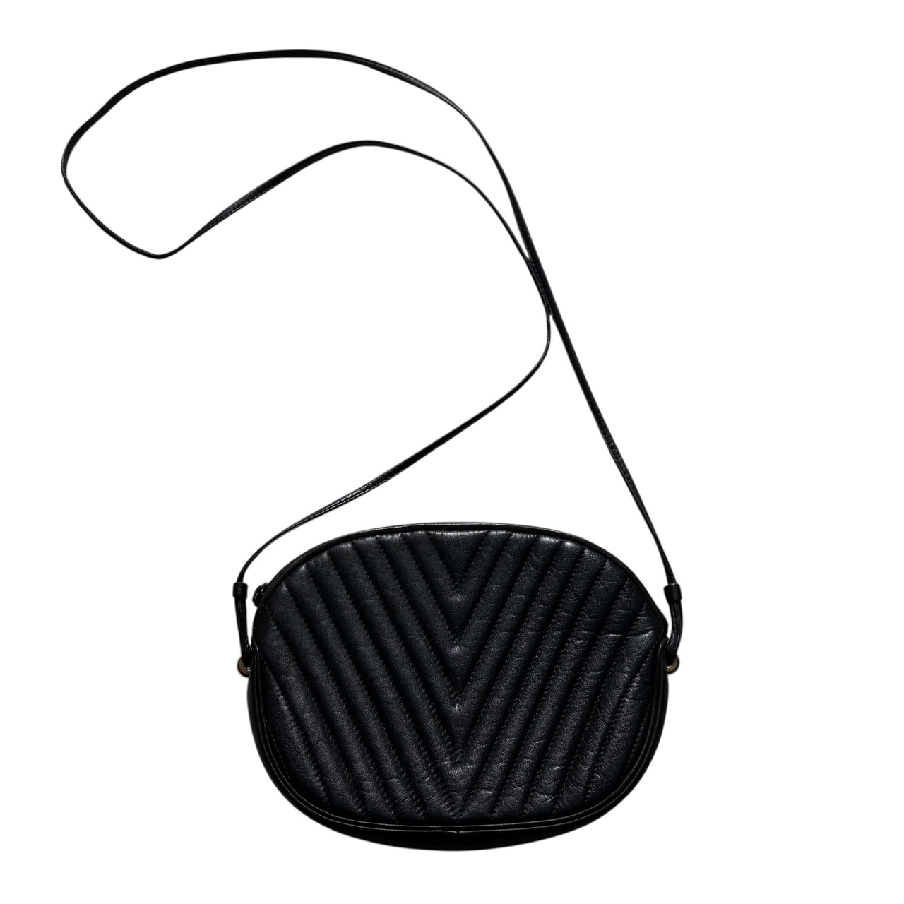 VALENTINO GARAVANI “V” quilting leather pochette