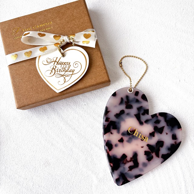 Marble Heart Mirror