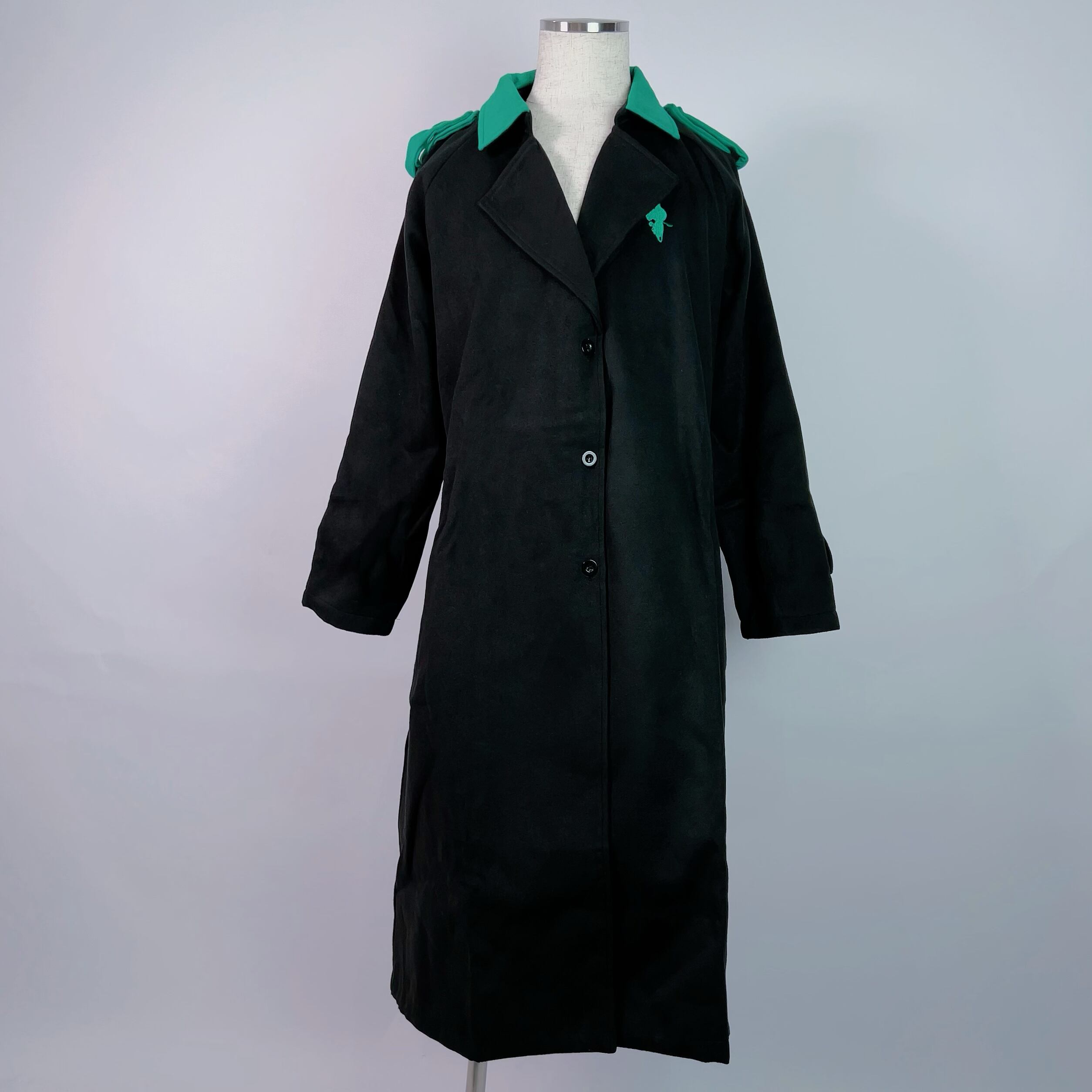 重厚ロングコート【GREEN×BLACK】 | NIER CLOTHING