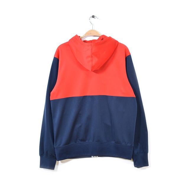 NIKE ナイキ トラックジャケット ジャージ フード 赤紺白 アメカジ