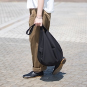 Cotton Hobo bag ブラック
