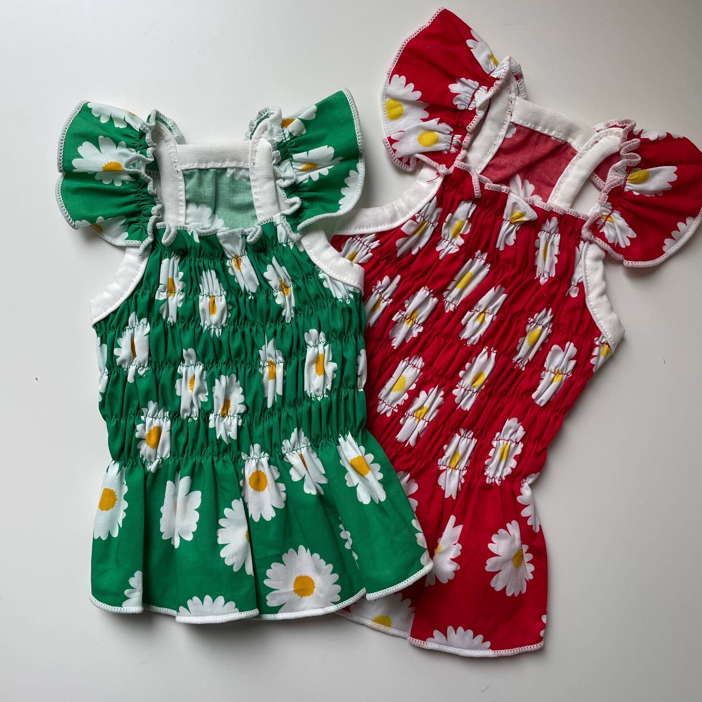 即納/【korea select】フラワーワンピース.