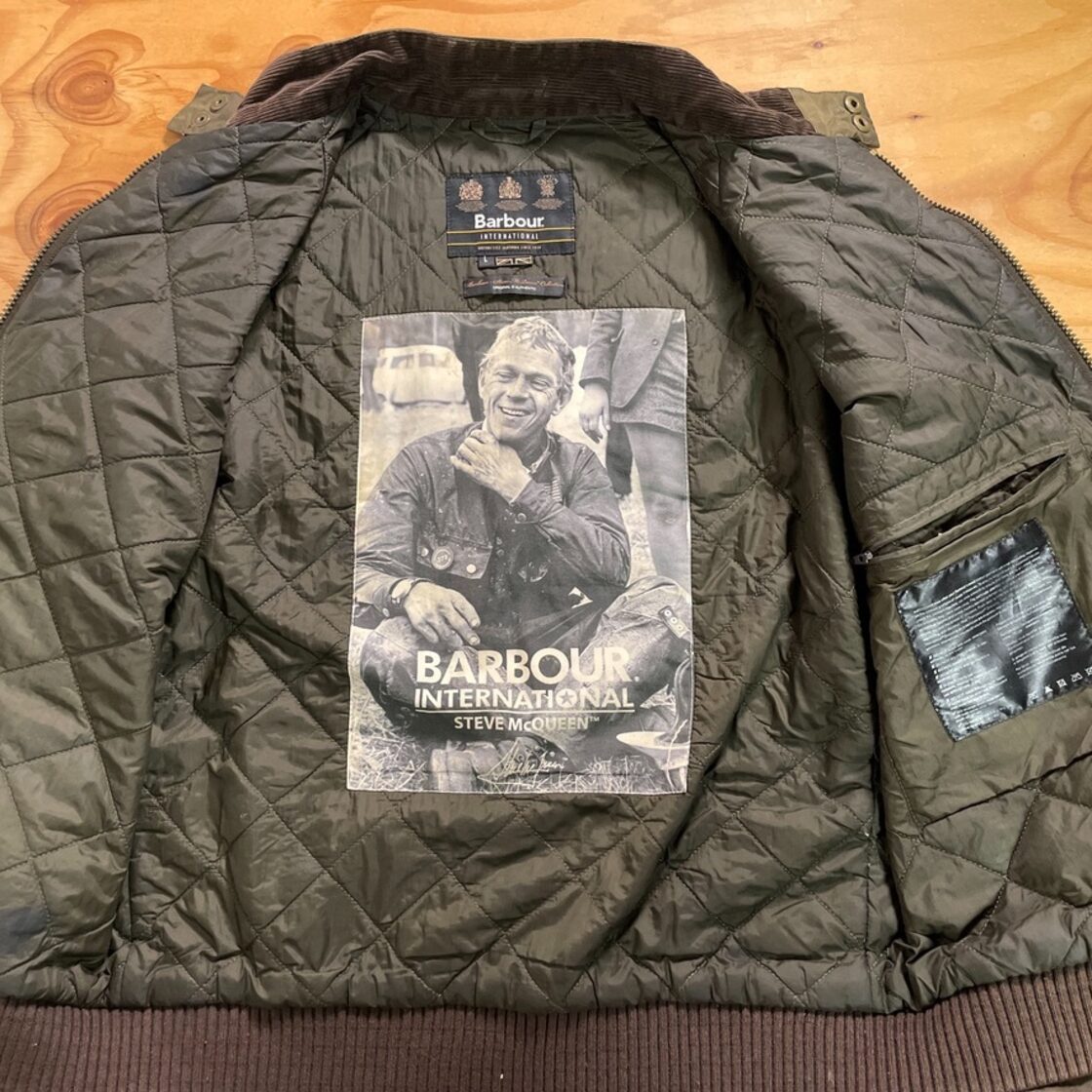 Barbour スティーブ・マックイーンコレクション インターナショナル XL 