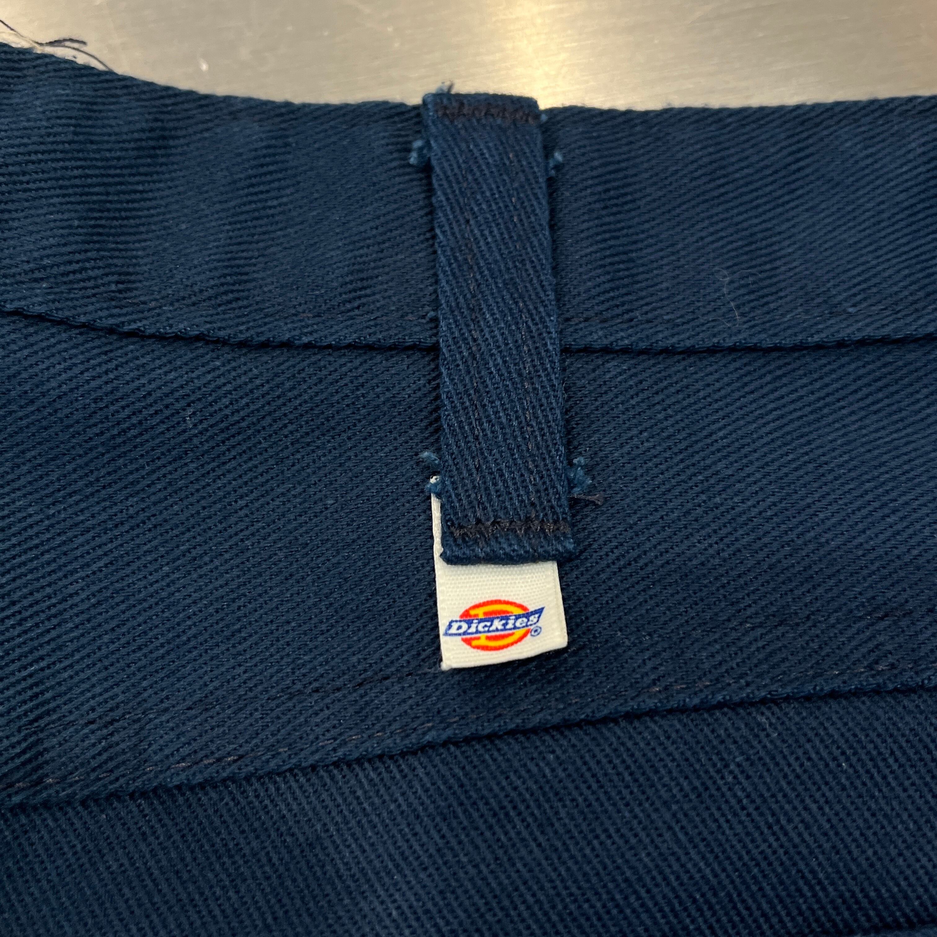 1980s DICKIES WORK PANT NAVY チビタグ 1980s DICKIES WORK PANT NAVY チビタグ