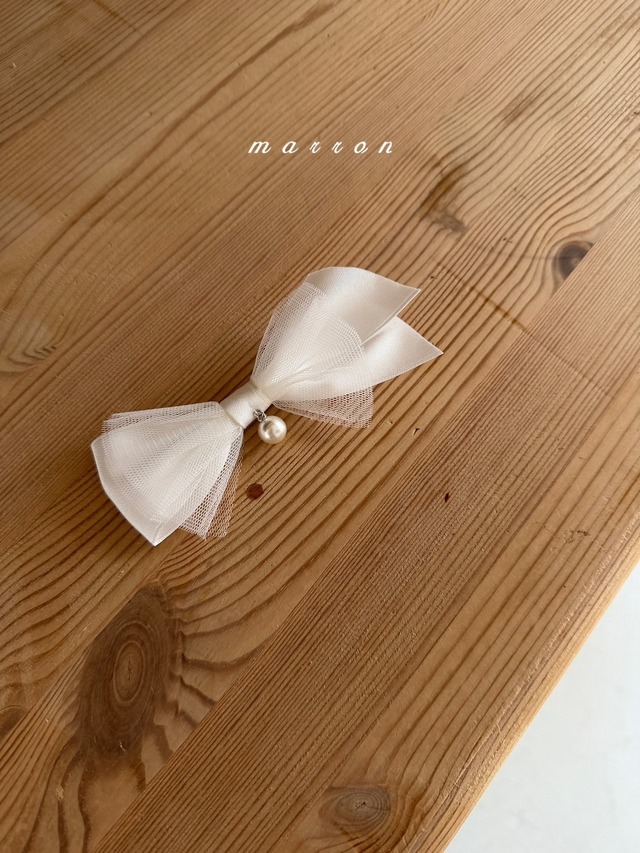 予約 : Emma Brooch〔marron〕