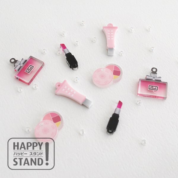 コスメ ピンク》アクリルチャーム | happystand