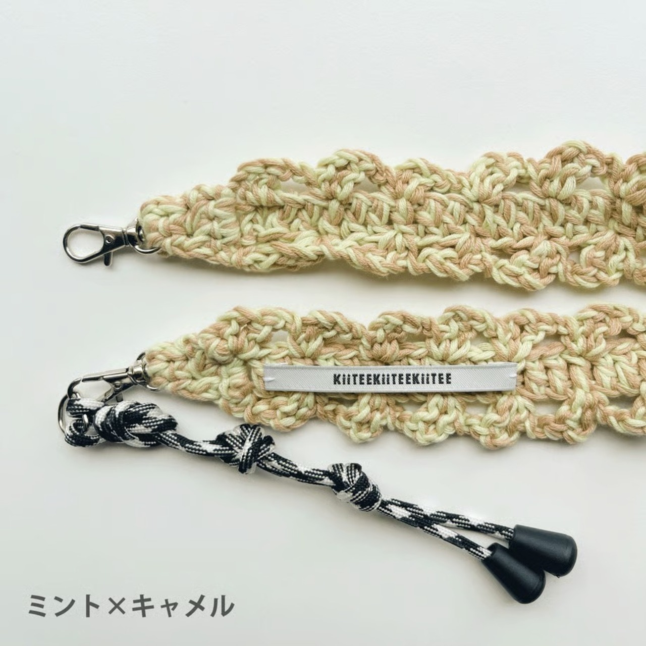[Pattern] ギザギザスカラのスマホストラップ（ショルダー）