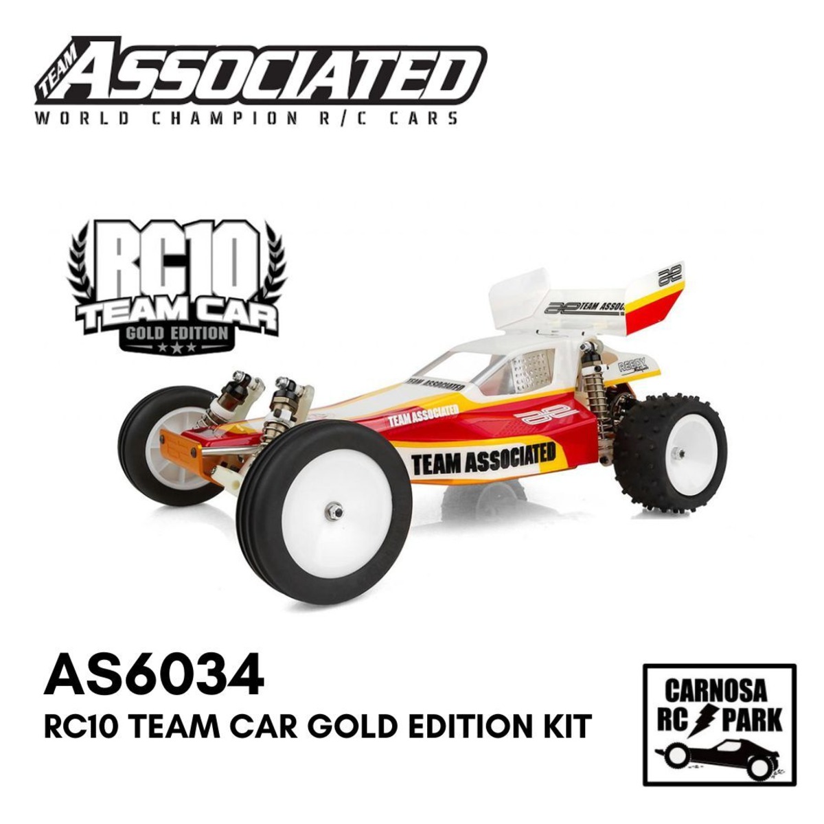 ASSOCIATED アソシエイティッド】RC10 Team Car Gold Edition Kit 