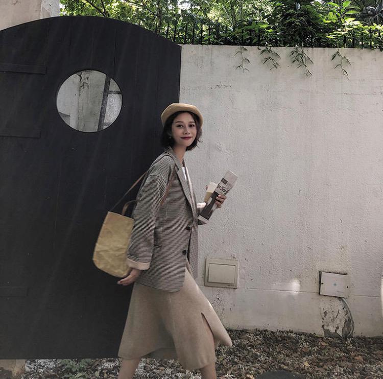 2018秋冬新作！トレンドのレトロチェック☆細かい千鳥柄が