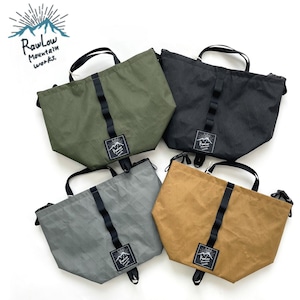 Rawlow mountain works[ロウロウ マウンテン ワークス] Tabitibi Tote X-Pac edition VX21 [tabitibi-x-pac] タビチビトート・ミニトート・サコッシュ・MEN'S/ LADY'S [2023SS]