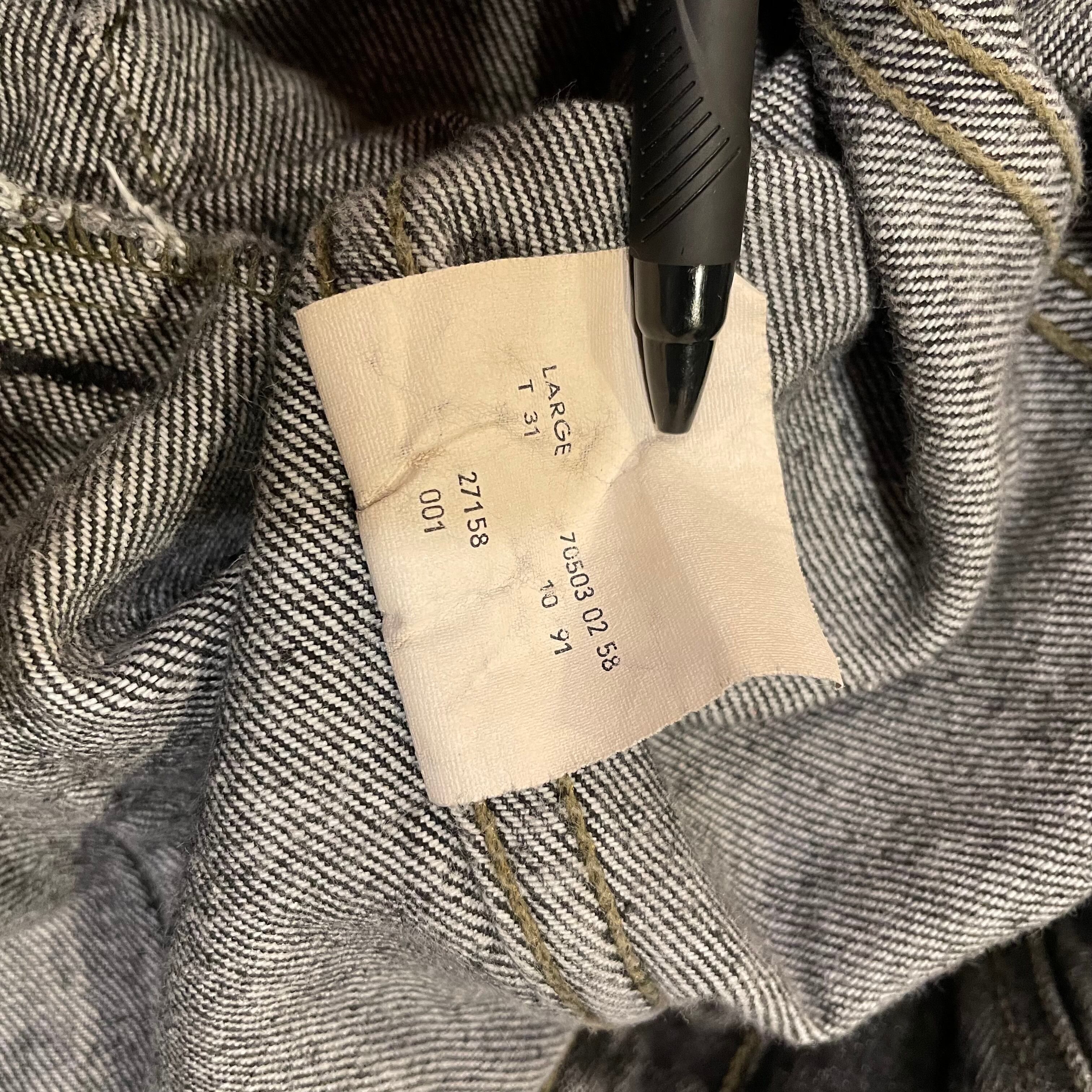 90s Levis 70503-0258 Black Denim Jacket 先染め | VOSTOK