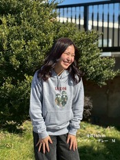 男女兼用　フーディープルオーバーLEONoriginal　グレー　150〜4XL