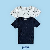 【取寄/韓国直送】PEPPER  26/SM ドットTシャツ