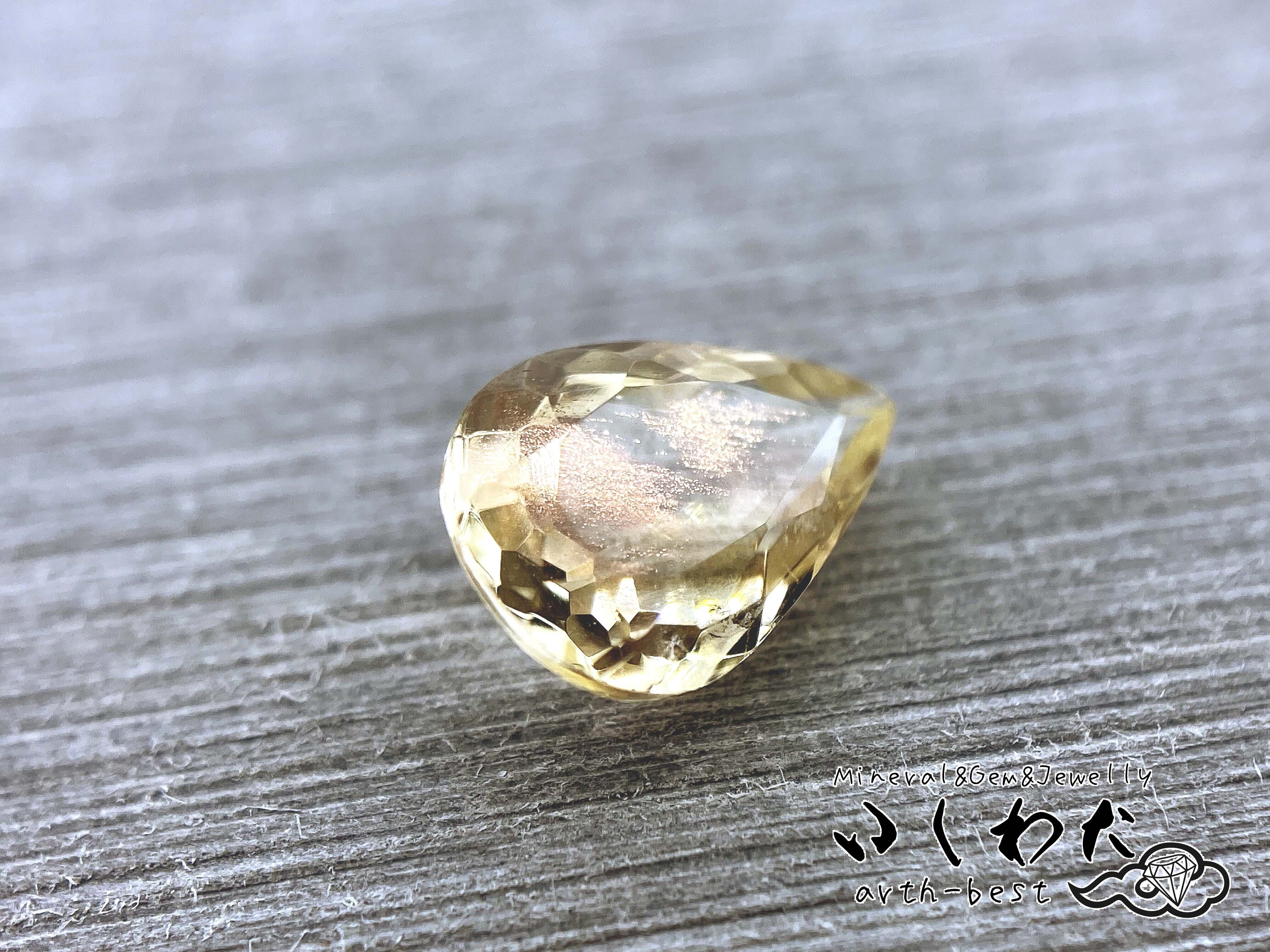 天然　オレゴンサンストーン　ルース　3.75ct