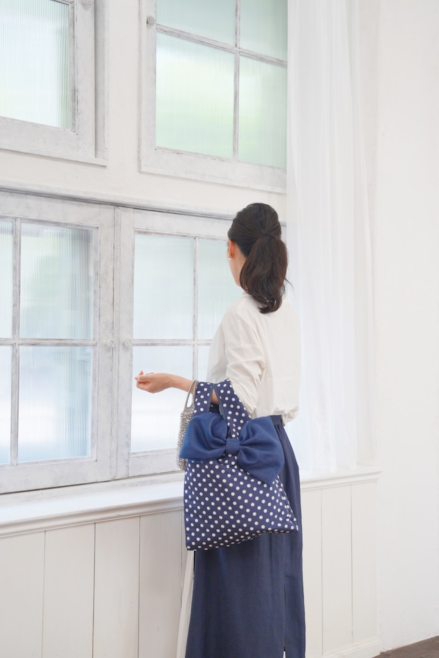 ショッピングリトルバッグ~French Dots~