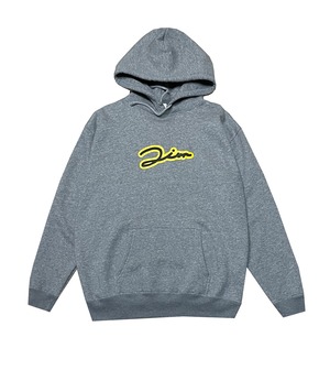 【 ZION 】P-LOGO  HOODIE　gray