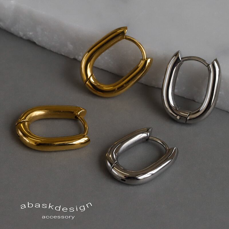 R.ALAGAN] TINY THIN HOOPS / SILVER | Pay ID