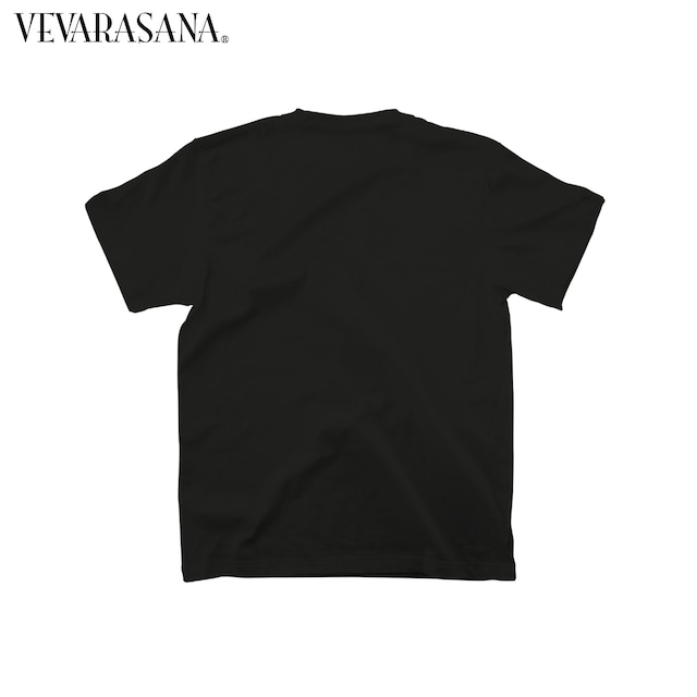 VEVARASANA®︎ ロゴTシャツ BLACK