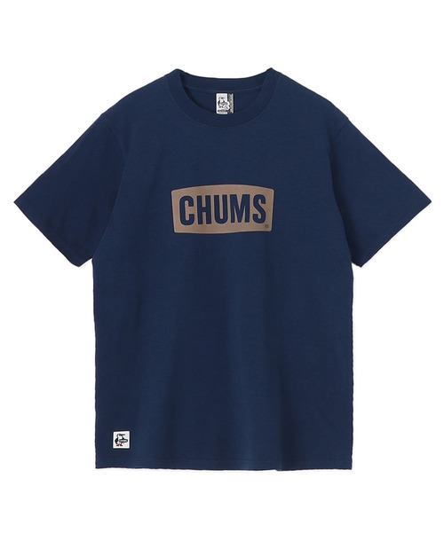CHUMS チャムス ロゴTシャツ メンズ レディース 半袖Tシャツ コットン 綿100% プリントTシャツ 定番 カジュアル ブランドTシャツ 春夏 CH01-2735